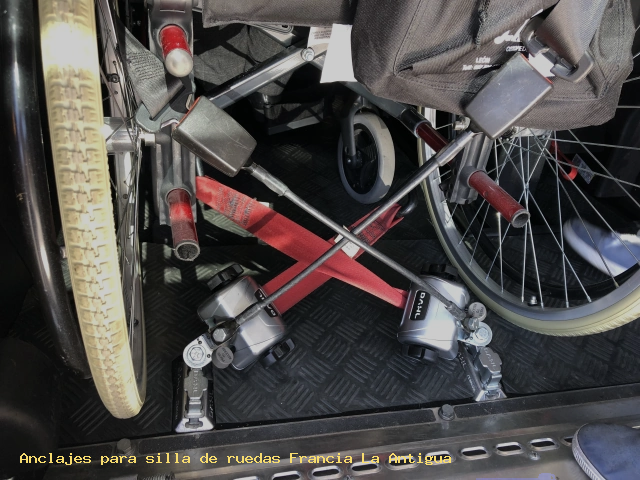 Fijaciones de silla de ruedas Francia La Antigua